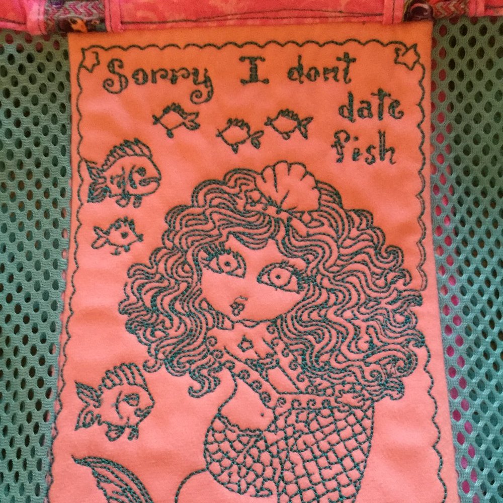 Tis the season for this handmade Beach tote